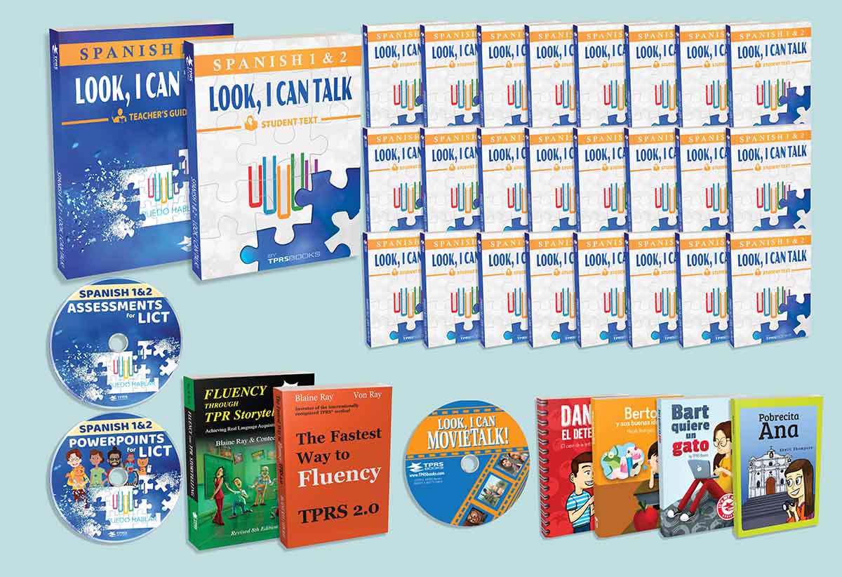 Look, I Can Talk - Class Set Workshop Package (Spanish 1 & 2) - TPRS Books